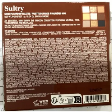 Anastasia Beverly Hills Sultry Eyeshadow Palette - Vibrant Colors