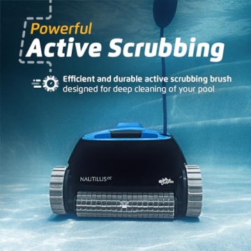 Dolphin Nautilus CC Robotic Pool Cleaner Wall Climbing Top Load