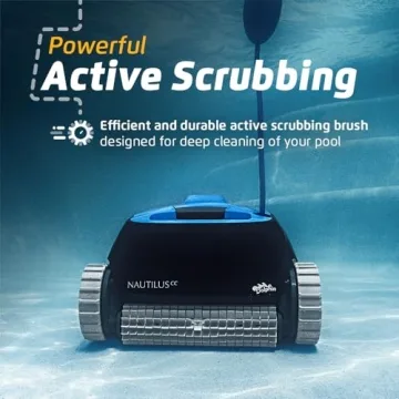 Dolphin Nautilus CC Robotic Pool Cleaner Wall Climbing Top Load