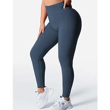 YEOREO Seamless Workout Leggings for Active Women