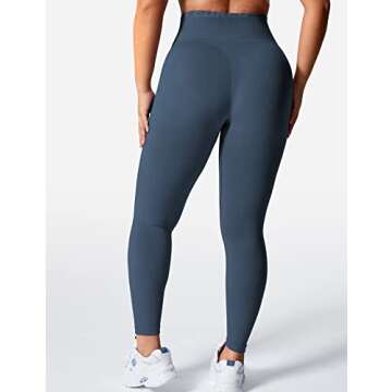 YEOREO Seamless Workout Leggings for Active Women