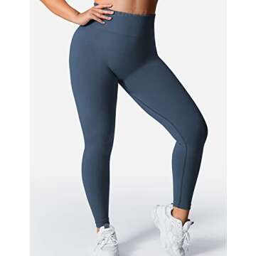 YEOREO Seamless Workout Leggings for Active Women