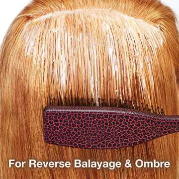 Olivia Garden iBlend Hair Brush For Color & Treatments IB-2 (Teal)