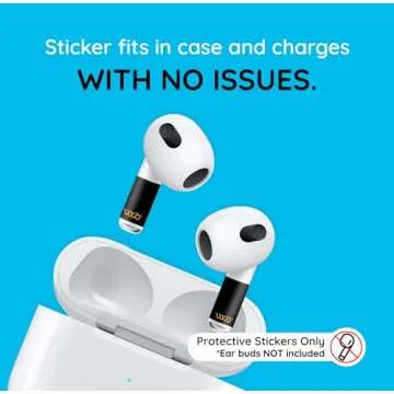 Harm Blocker Sticker for 3rd Gen AirPods - The Only Real Scientifically Backed Lab-Tested 5G-Shield Reduction Sticker, USA Made, Protect Yourself and Loved Ones, Waveblock EarProtect Stickers