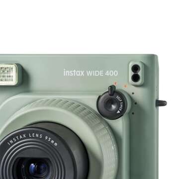 Fujifilm INSTAX Wide 400 Instant Camera in Sage Green