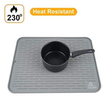 Silicone Dish Drying Mat - Extra Large & Easy to Clean