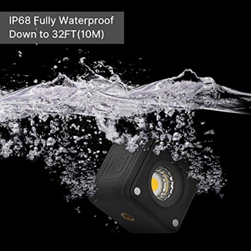 ULANZI LED Waterproof Camera Light Kit Mini Cube 5500K