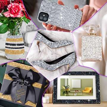 Sparkling Self-Adhesive Diamond Ribbon for Crafts