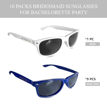 Stylish Bachelorette Party Sunglasses for Bridal Party