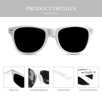 Stylish Bachelorette Party Sunglasses for Bridal Party