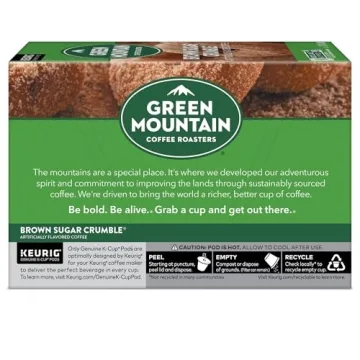 Brown Sugar Crumble K-Cups - 60 Count Medium Roast