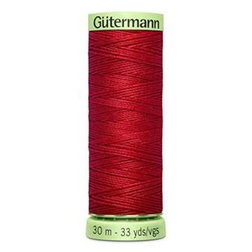 Gutermann Top Stitch Button Twist Strong Sewing Thread 30m 46 - each