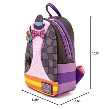 Loungefly x Pixar Inside Out Bing Bong Cosplay Mini Backpack (One Size, Multi)