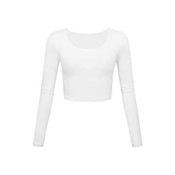 Long Sleeve Soft Crop Top for Women Stylish & Versatile