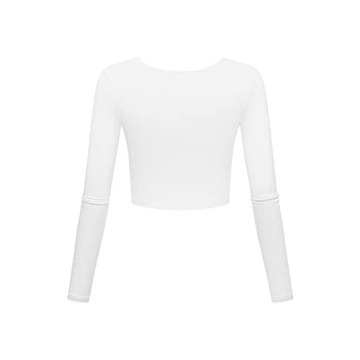 Long Sleeve Soft Crop Top for Women Stylish & Versatile