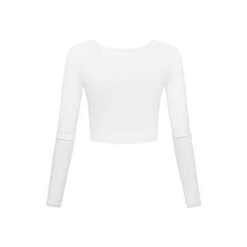 Long Sleeve Soft Crop Top for Women Stylish & Versatile