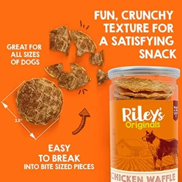 Riley's Chicken Dog Treats - Healthy, Crunchy Snacks