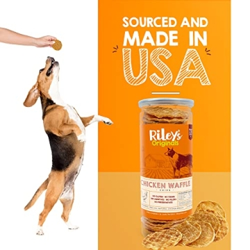 Riley's Chicken Dog Treats - Healthy, Crunchy Snacks