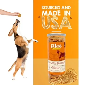 Riley's Chicken Dog Treats - Healthy, Crunchy Snacks