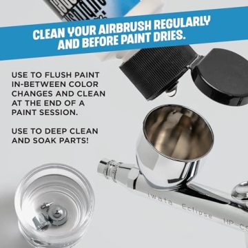 Iwata-Medea Airbrush Cleaner 32 oz for Artists and Crafters