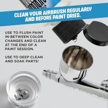 Iwata-Medea Airbrush Cleaner 32 oz for Artists and Crafters