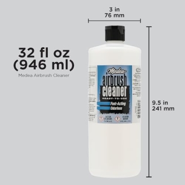 Iwata-Medea Airbrush Cleaner 32 oz for Artists and Crafters