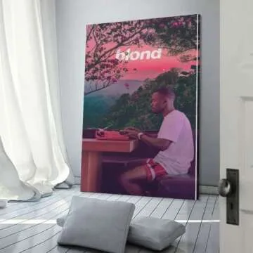 Frank Ocean Blonde Poster - HD Art Print for Fans