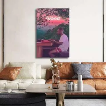 Frank Ocean Blonde Poster - HD Art Print for Fans