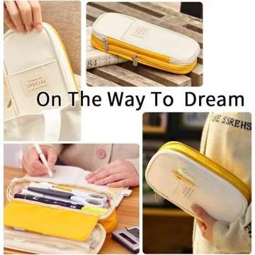 Durable Pencil Pen Case for Stationery Lovers