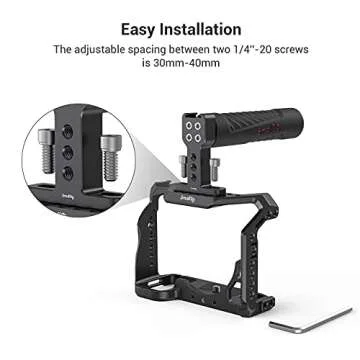SMALLRIG Top Handle Grip - Comfort for Videographers