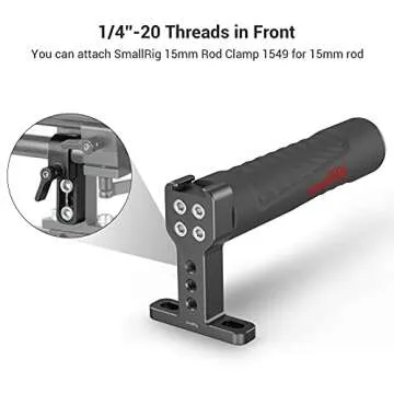 SMALLRIG Top Handle Grip - Comfort for Videographers