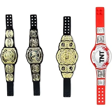 AEW Championship Belt Multipack - Accessory for Unrivaled Figures
