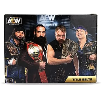AEW Championship Belt Multipack - Accessory for Unrivaled Figures