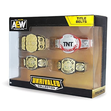AEW Championship Belt Multipack - Accessory for Unrivaled Figures