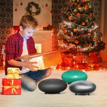 8-Inch Steel Tongue Rain Drum for Garden