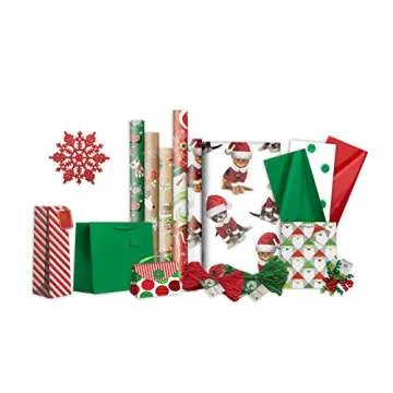 Jillson Roberts Eco-Friendly Green Gift Bags - 6-Pack