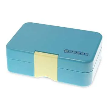 Yumbox MiniSnack Leakproof Snack Box (Cannes Blue) - Small Size