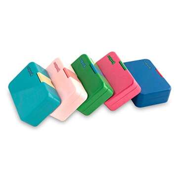 Yumbox MiniSnack Leakproof Snack Box (Cannes Blue) - Small Size