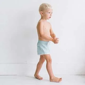 Sisterly Market Swim Shorts, Solid (age, 5_years, 6_years, Yellow)