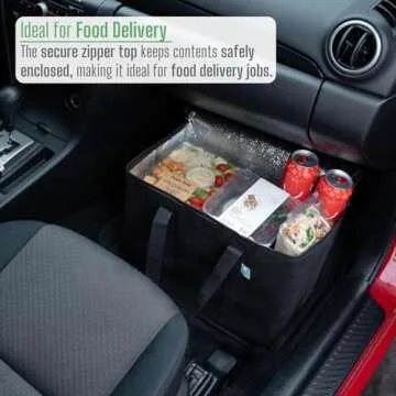 VENO 2 Pack Cooler Bags for Grocery Delivery and Insulation