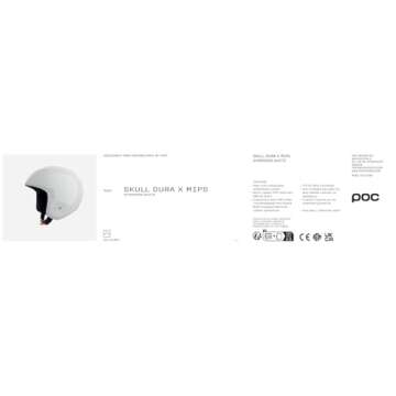 POC, Skull Dura X MIPS, Snow Helmet, Hydrogen White, XL-XXL/59-62
