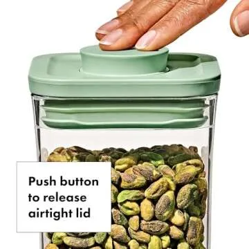 OXO Good Grips 3-Piece POP Container Set with Mini Scoops - Limited Edition Pistachio