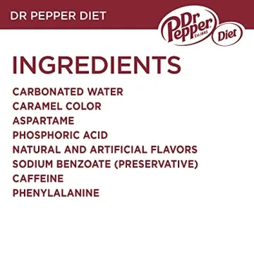 Diet Dr Pepper Soda Pack of 12 Cans - Guilt-Free Refreshment