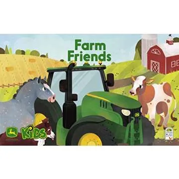 Engaging John Deere Lift-a-Flap Board Book for Kids
