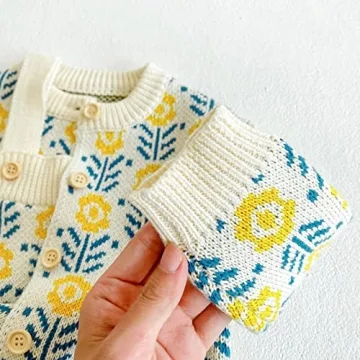 Charming Simplee Kids Baby Sweater Cardigan for Girls