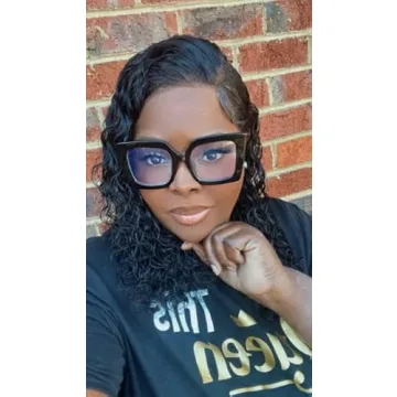 Stylish FEISEDY Oversized Blue Light Blocking Glasses