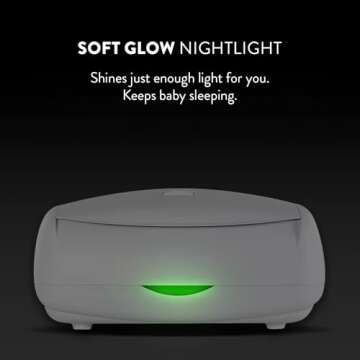 Prince Lionheart Ultimate Wipes Warmer with an Integrated Nightlight |Pop-Up Wipe Access. All Time Worldwide #1 Selling Wipes Warmer. It Comes with an everFRESH Pillow System That Prevent Dry Out.