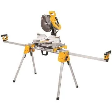 DEWALT Miter Saw Stand, Lightweight Aluminum, 40" Beam, Max 500 lbs Capacity