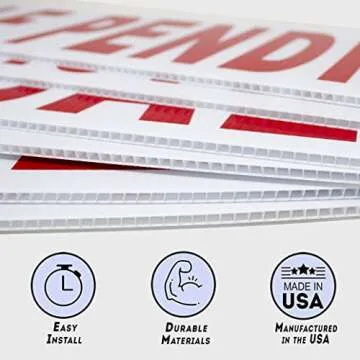 Durable 6 Pack Real Estate Rider Signs for All Listings