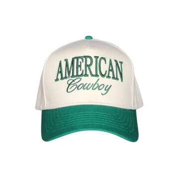 Vintage Trucker Hat - Trendy Western Style Snapback for Men and Women